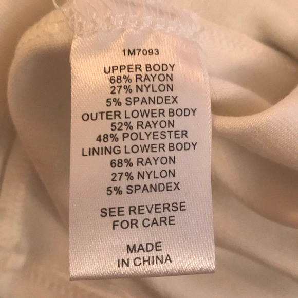 NWT: Allen B cream & black dot dress- size S - Picture 5 of 6
